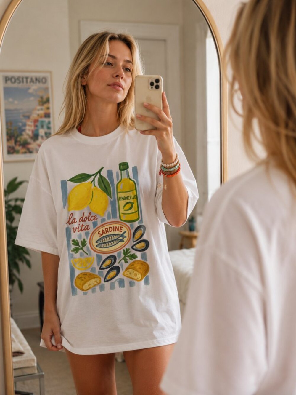 🍋 La Dolce Vita Shirt | Italian Summer Graphic Tee | Seafood Lover Tee